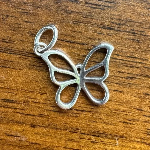 Tiffany & Co. Sterling Silver Butterfly Charm - Picture 2 of 3